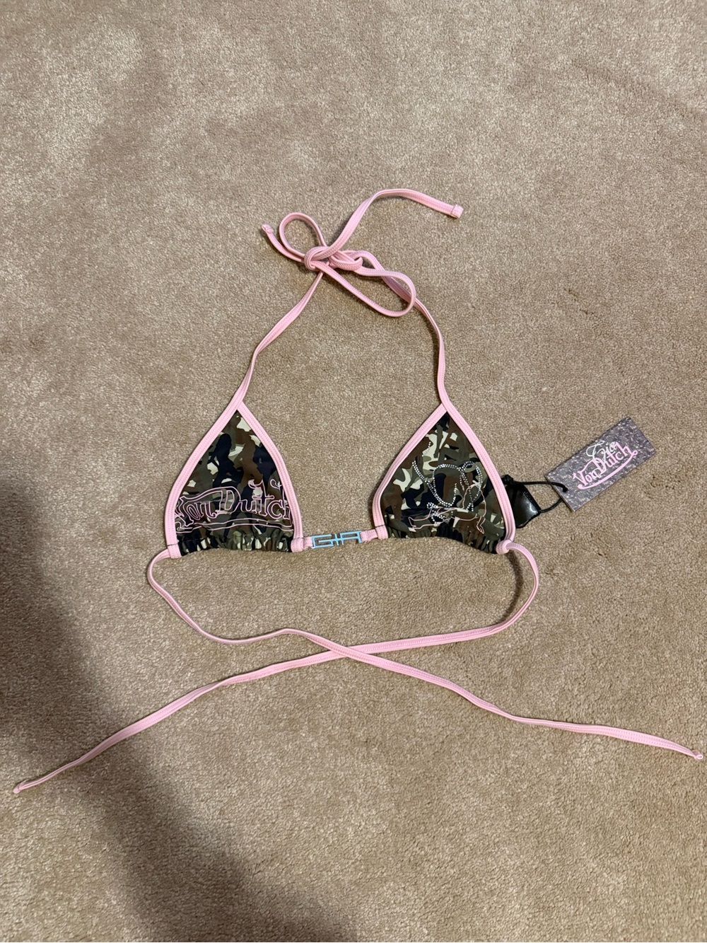 I am Gia x Von Dutch bikini top